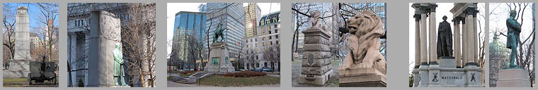 Square Dorchester et place du Canada